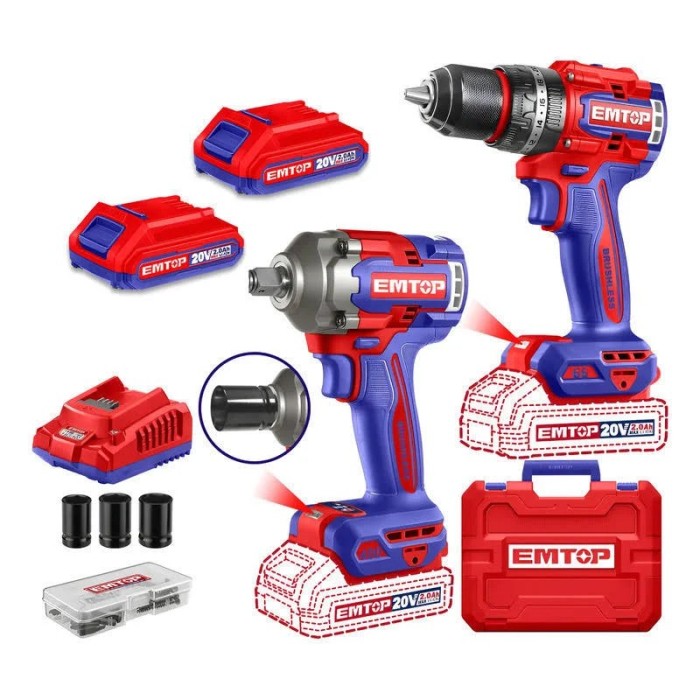 LLAVE DE IMPACTO INALÁMBRICA  ECIWL20401