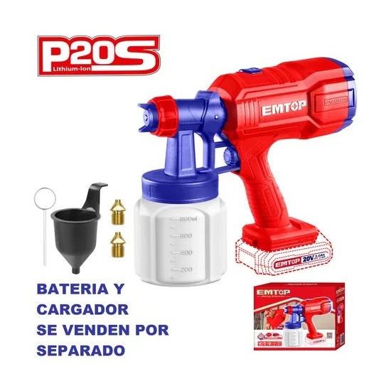 PISTOLA PARA PINTAR INALÁMBRICA 20V - SIN BATERIA ELSG2003
