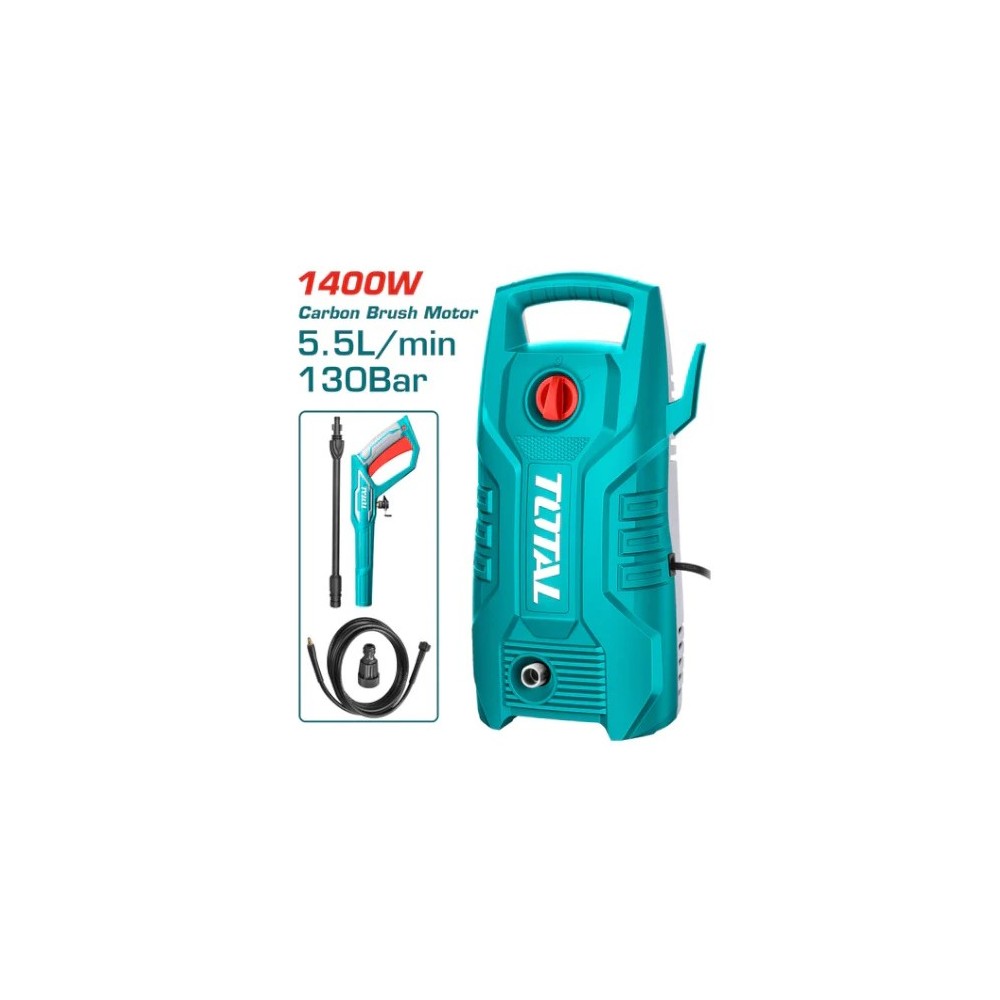 HIDROLAVADORA 1400W 1900PSI DE ALTA PRESION (TOTAL) UTGT11316