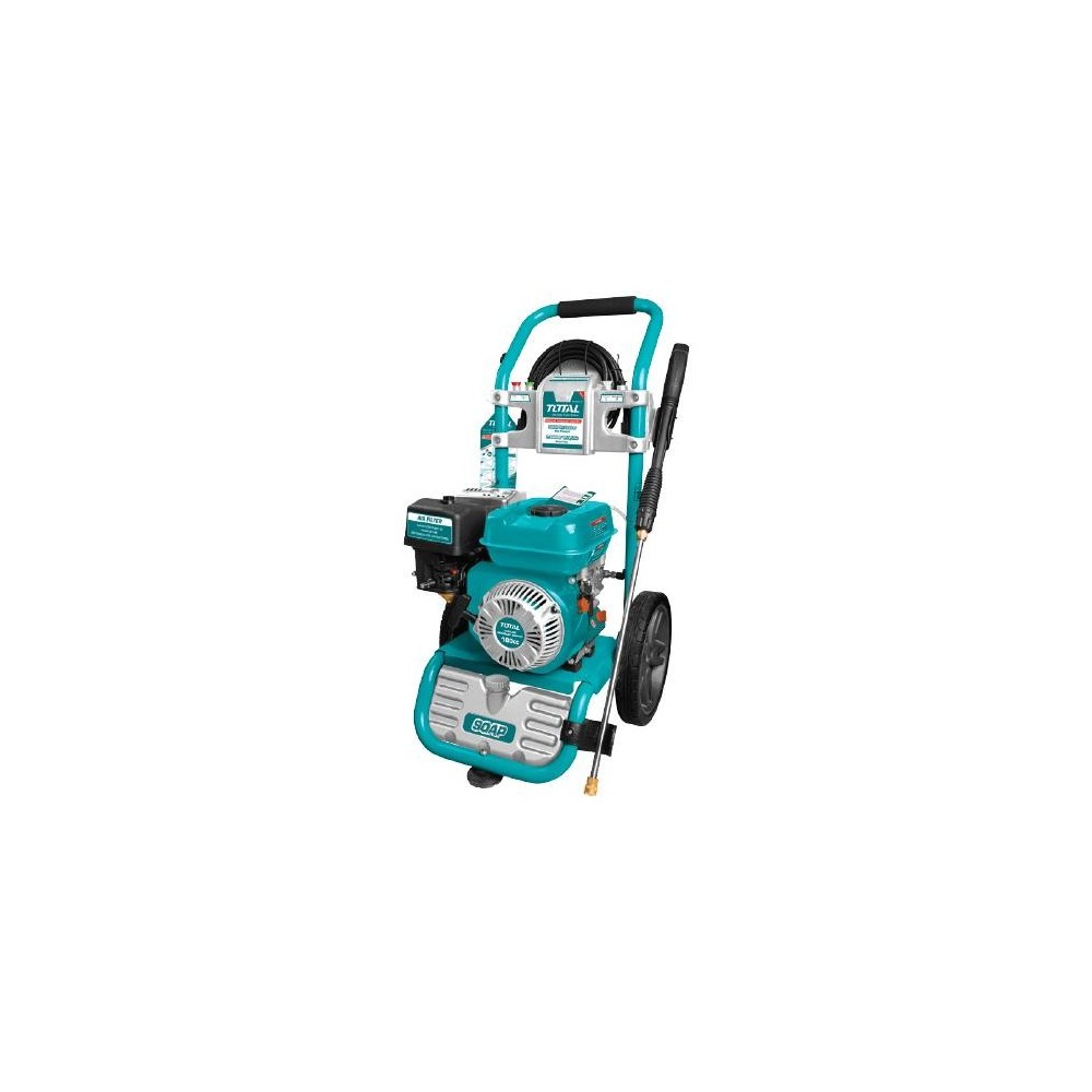 HIDROLAVADORA A GASOLINA (6HP) 3100PSI DE ALTA PRESION INDUSTRIAL (TOTAL)