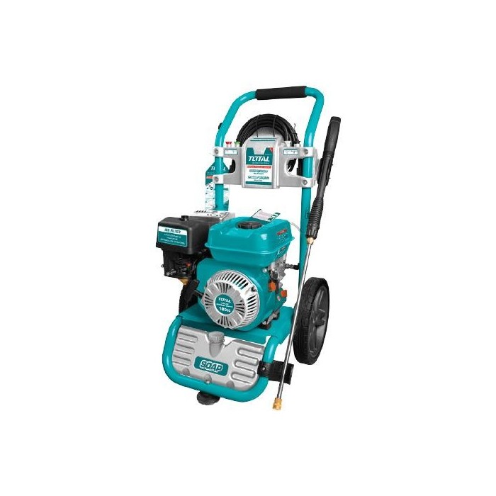 HIDROLAVADORA A GASOLINA (6HP) 3100PSI DE ALTA PRESION INDUSTRIAL (TOTAL)